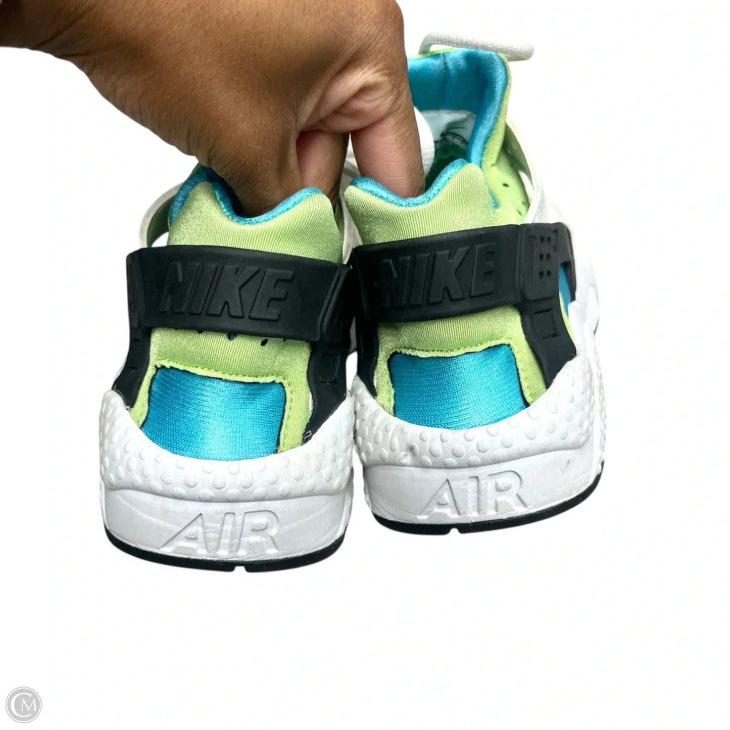 Shoes Athletic By Nike In Blue & Green, Size: 8