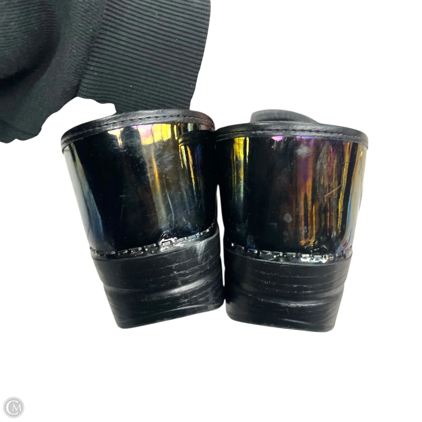 Shoes Heels Wedge By Dansko In Black, Size: 10.5