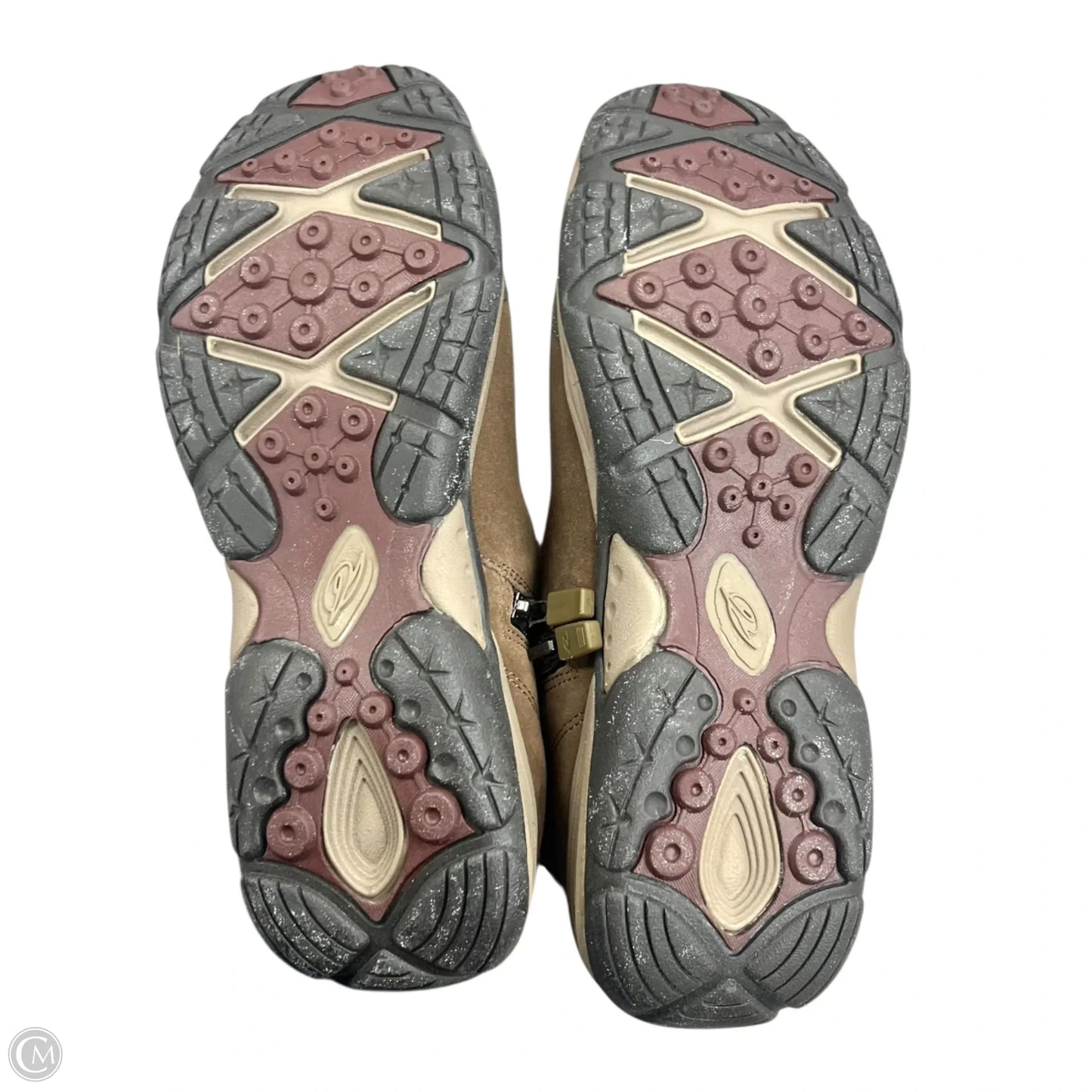 Boots Ankle Flats By Easy Spirit In Brown, Size: 8