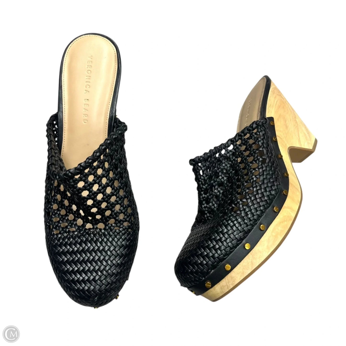 Shoes Heels Block By Veronica Beard In Black, Size: 10.5