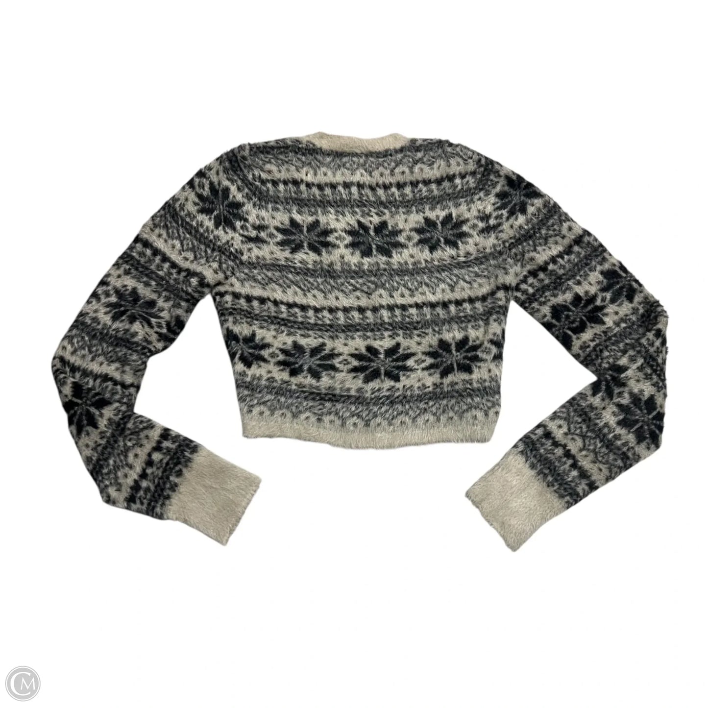 Sweater By Free People In Black & Tan, Size: S