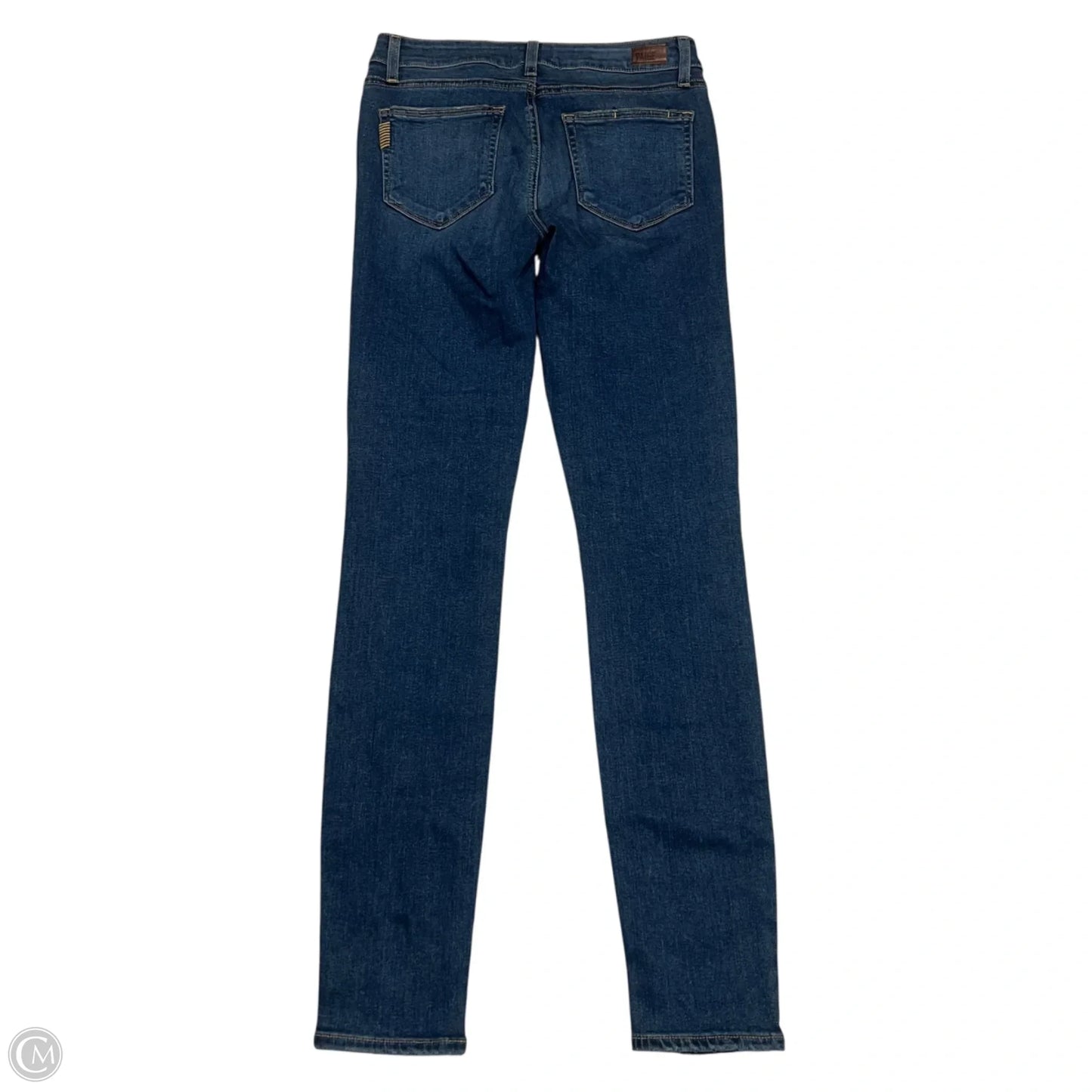 Jeans Skinny By Paige In Blue Denim, Size: 4