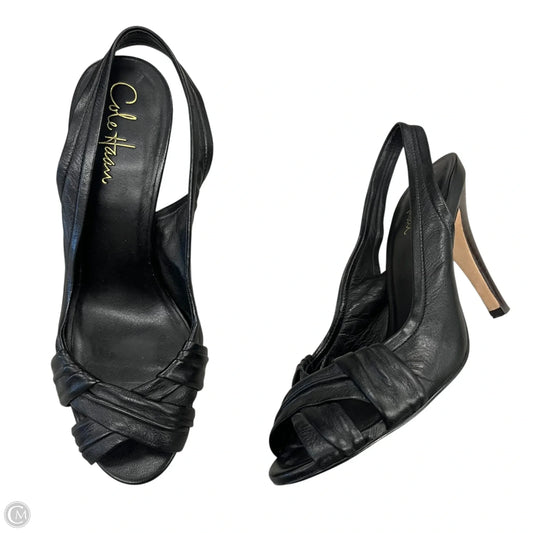Sandals Heels Stiletto By Cole-haan In Black, Size: 8