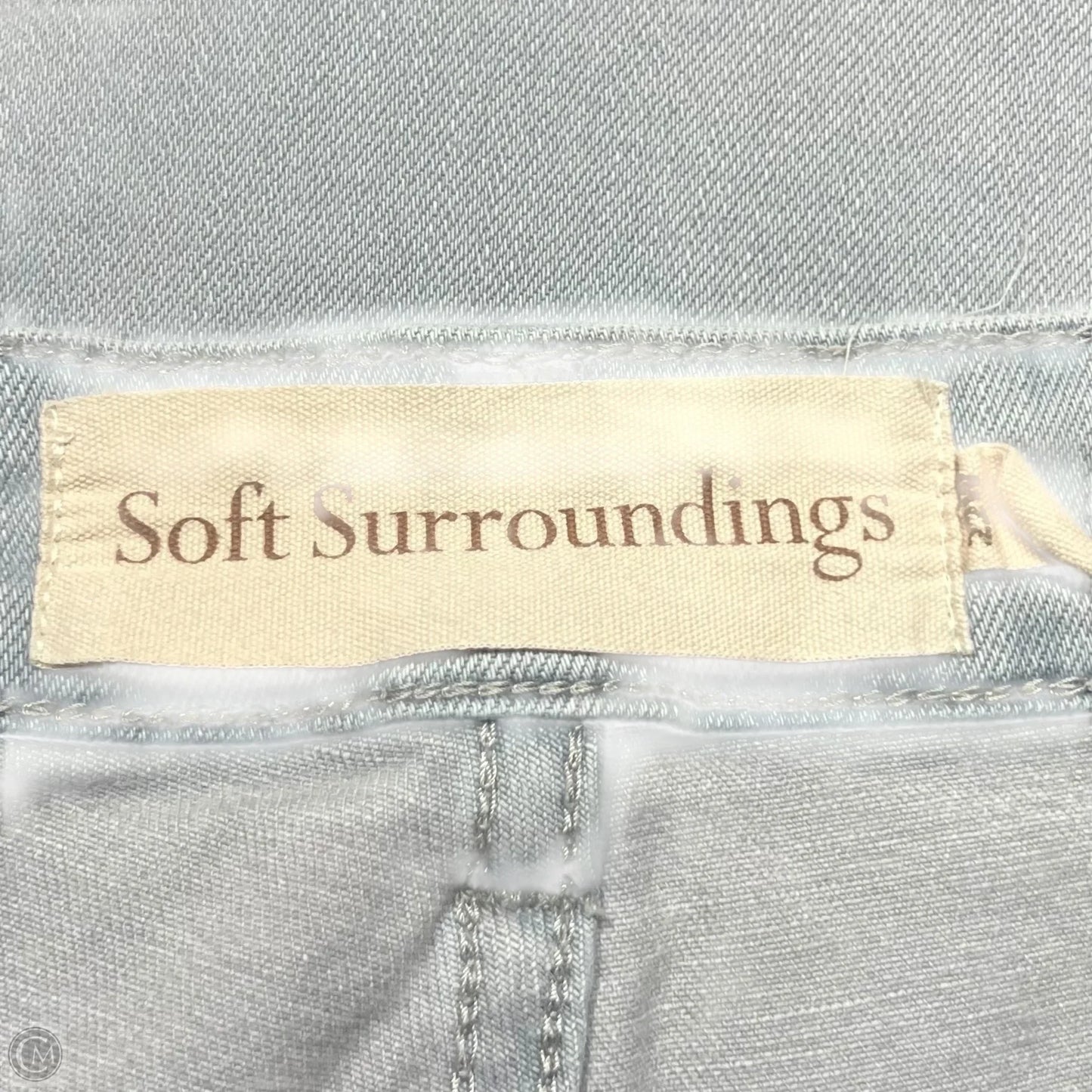 Jeans Boot Cut By Soft Surroundings In Blue Denim, Size: 22