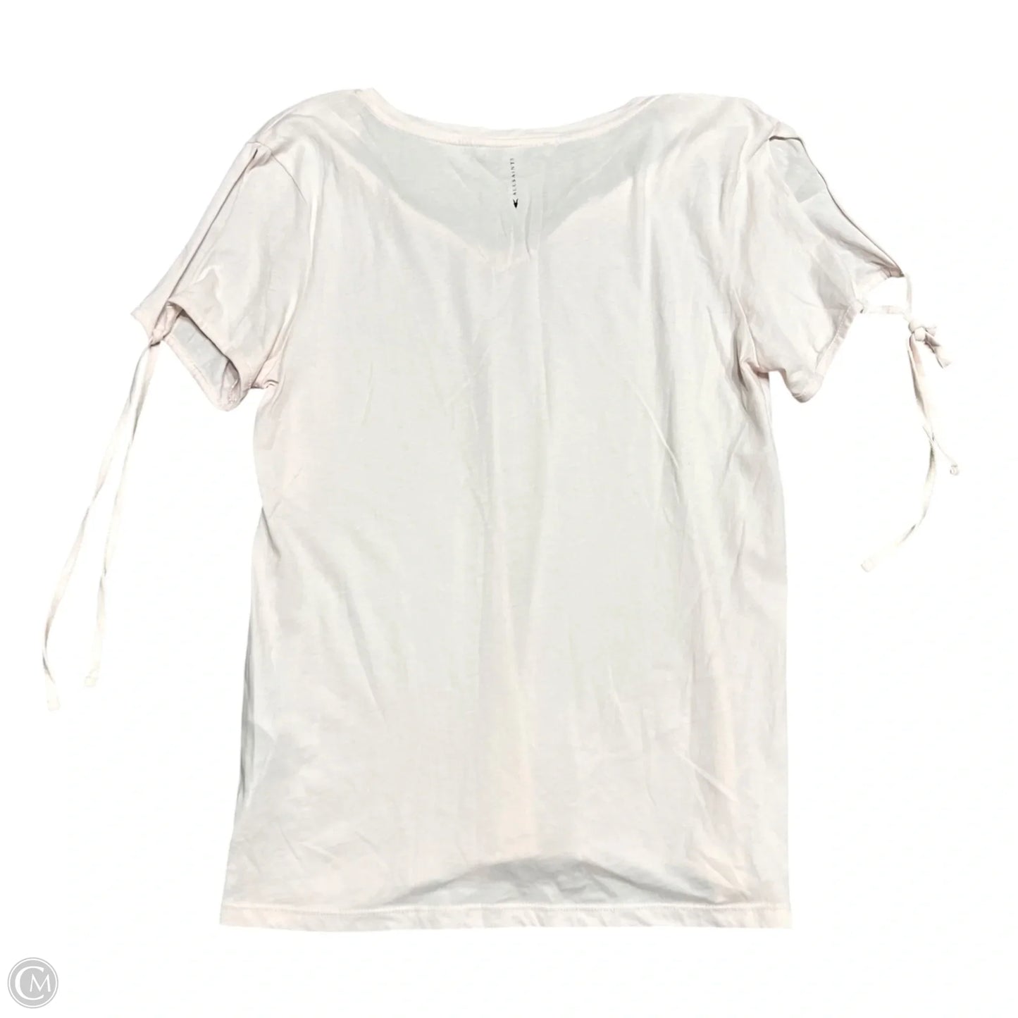 Top Short Sleeve Designer By All Saints In Pink, Size: Xs