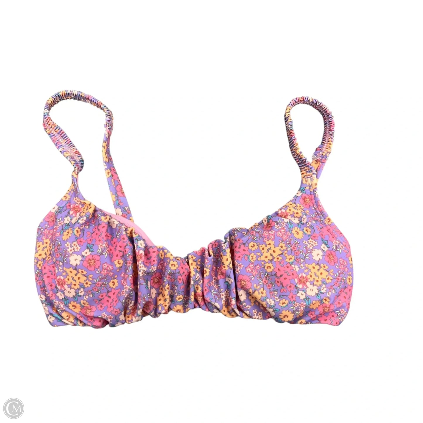 Swimsuit Top By Ninety Nine In Floral Print, Size: Xs
