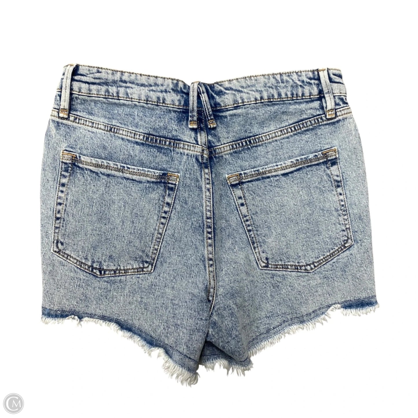 Shorts By Good American In Blue Denim, Size: 8