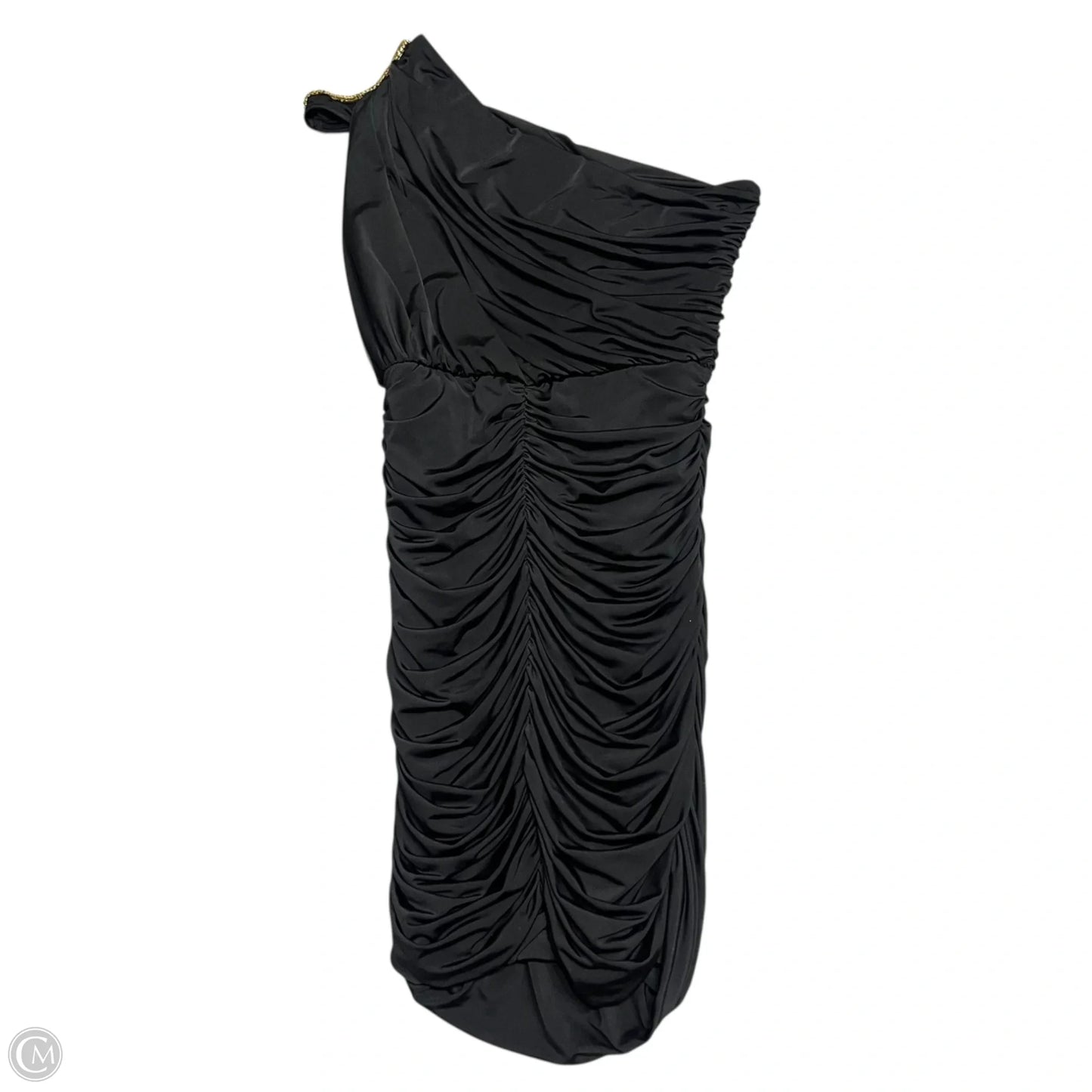 Dress Party Short By Frederick Of Hollywood In Black & Gold, Size: M