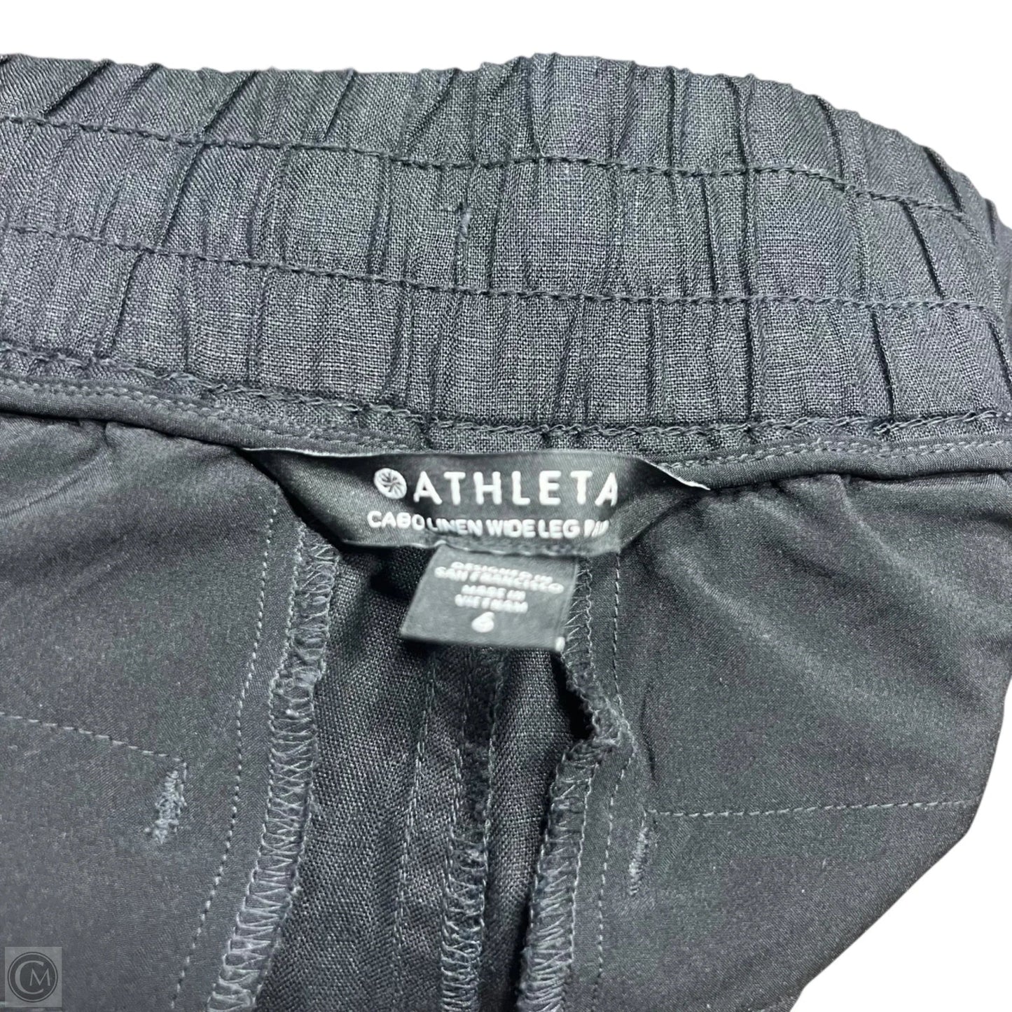 Pants Linen By Athleta In Black, Size: 6