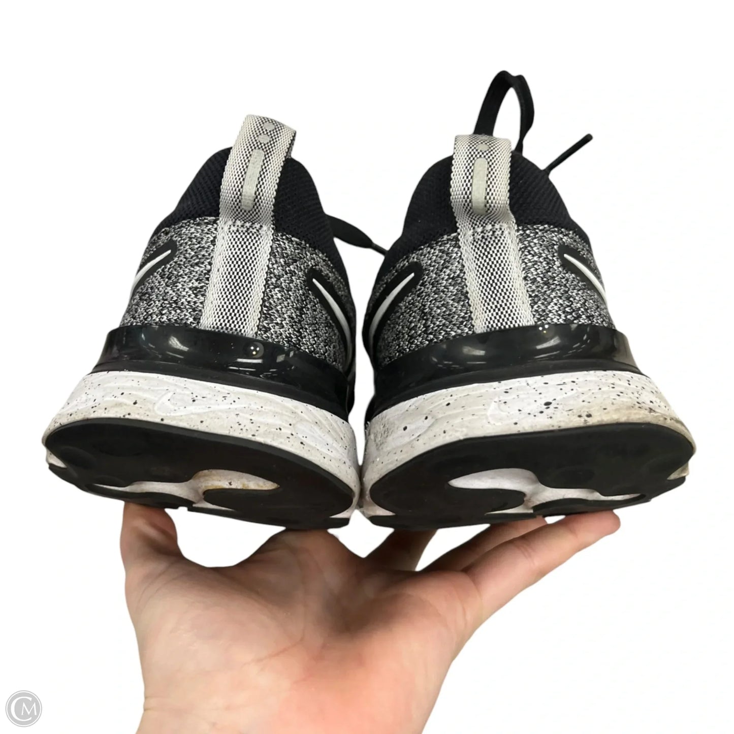 Shoes Athletic By Nike In Black & White, Size: 9