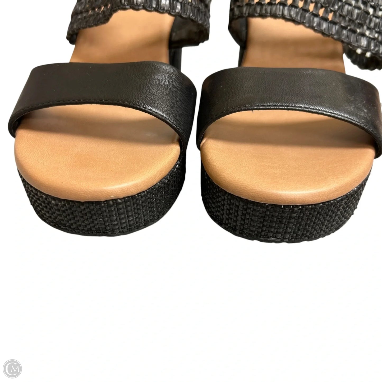 Sandals Heels Block By Bare Traps In Black, Size: 10