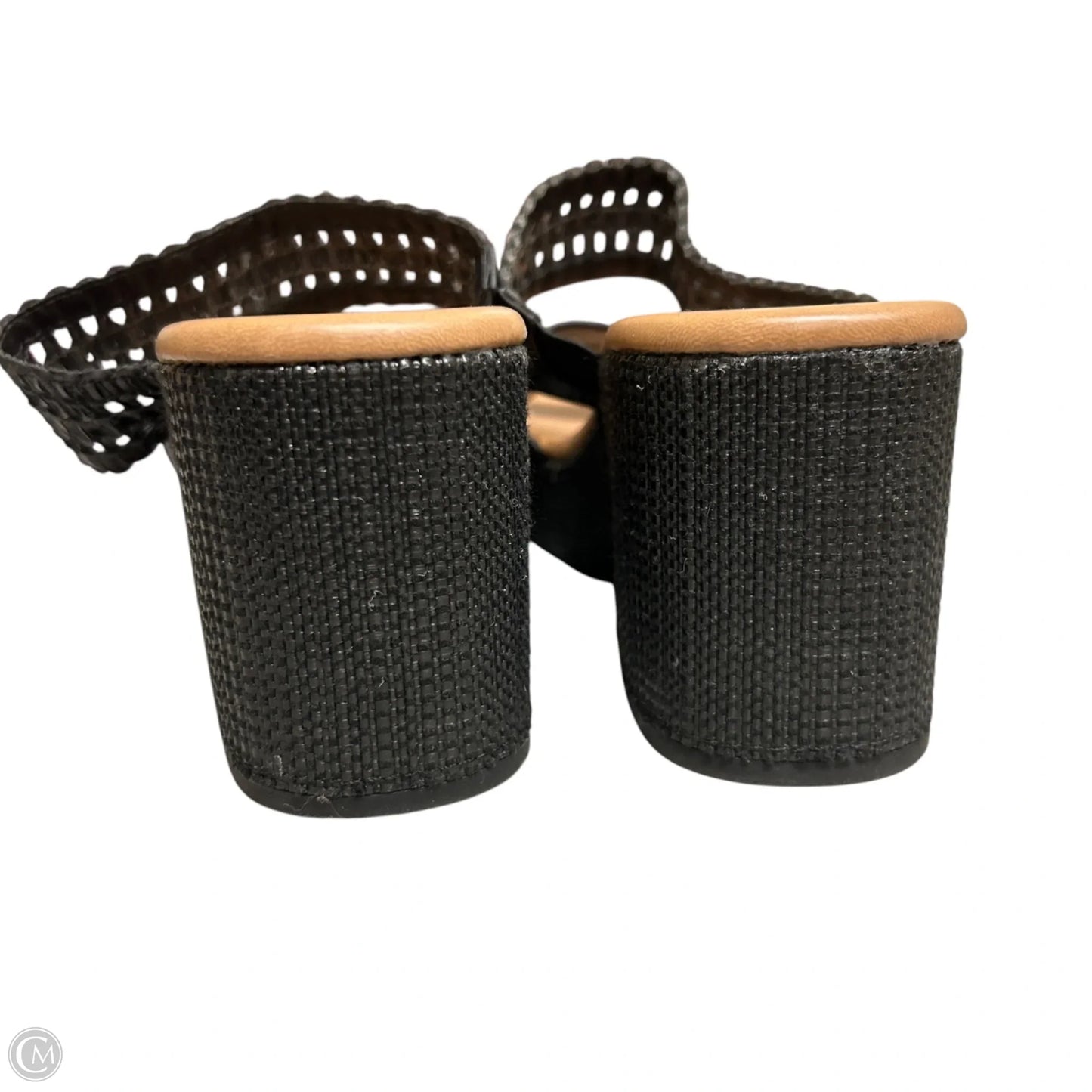 Sandals Heels Block By Bare Traps In Black, Size: 10