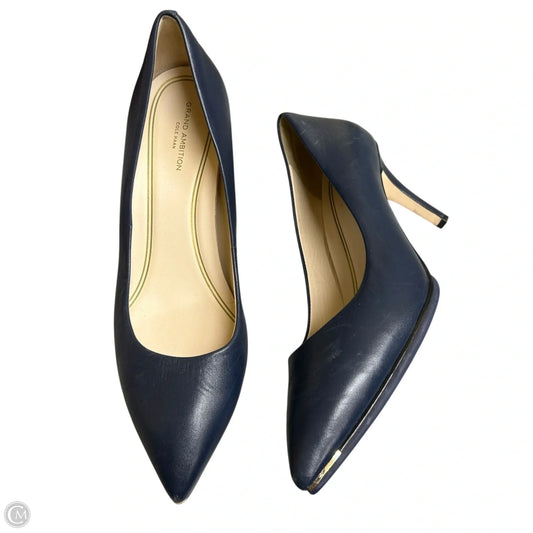 Shoes Heels Stiletto By Cole-haan In Blue, Size: 10