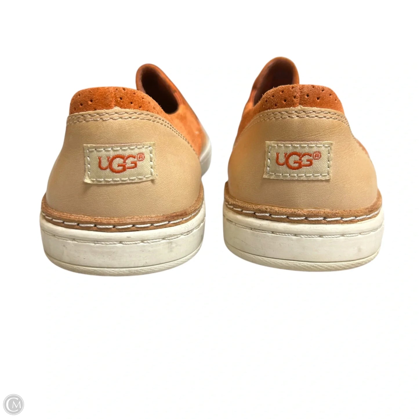 Shoes Designer By Ugg In Orange, Size: 6.5