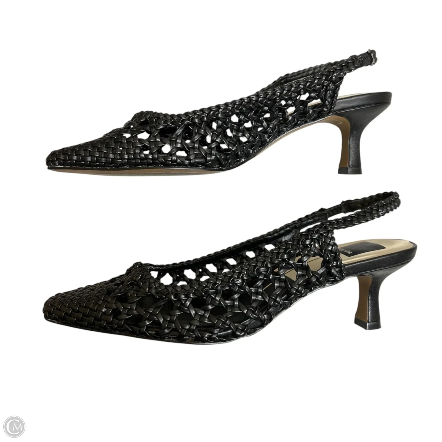 Sandals Heels Wedge By Dolce Vita In Black, Size: 7