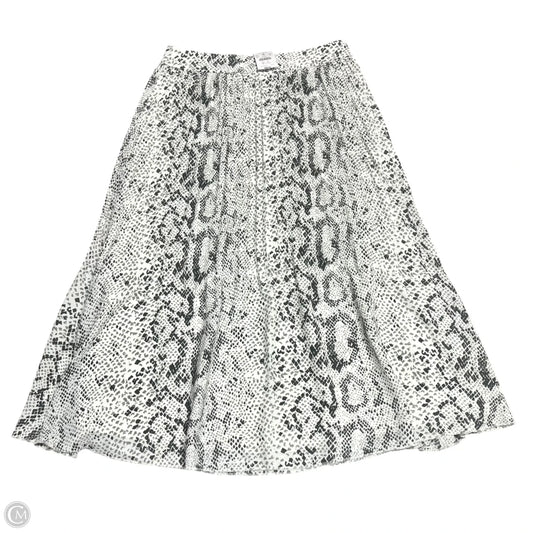 Skirt Maxi By J. Crew In Grey & White, Size: 4