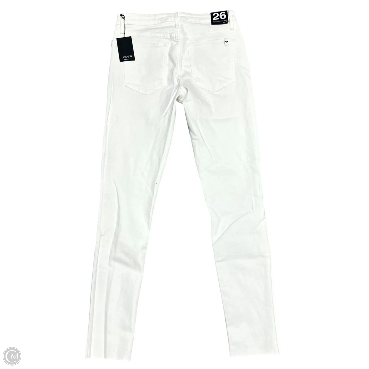 Jeans Skinny By Joes Jeans In White Denim, Size: 2