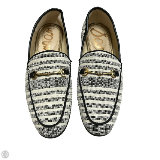 Shoes Flats By Sam Edelman In Black & Cream, Size: 9.5