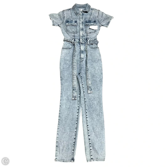 Jumpsuit By Good American In Blue Denim, Size: S