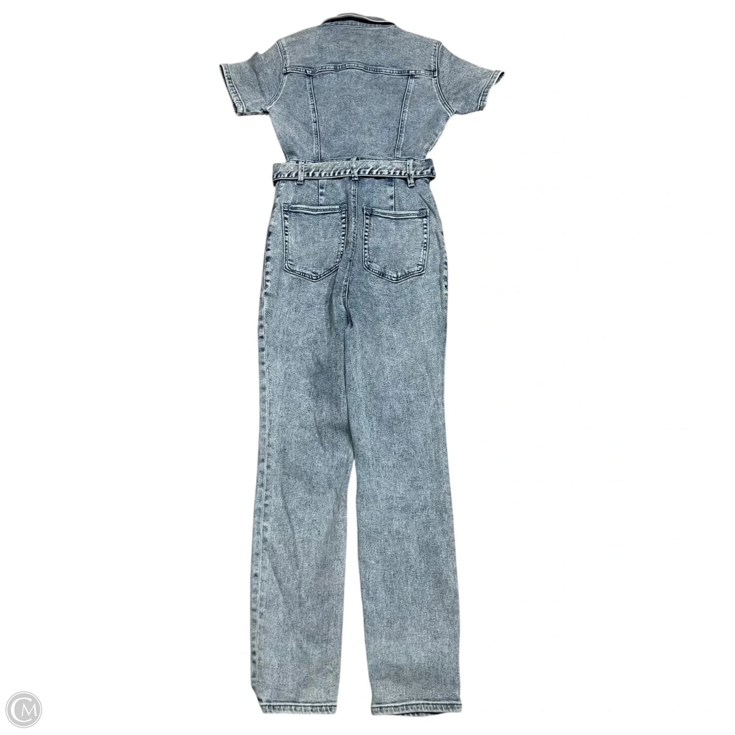 Jumpsuit By Good American In Blue Denim, Size: S