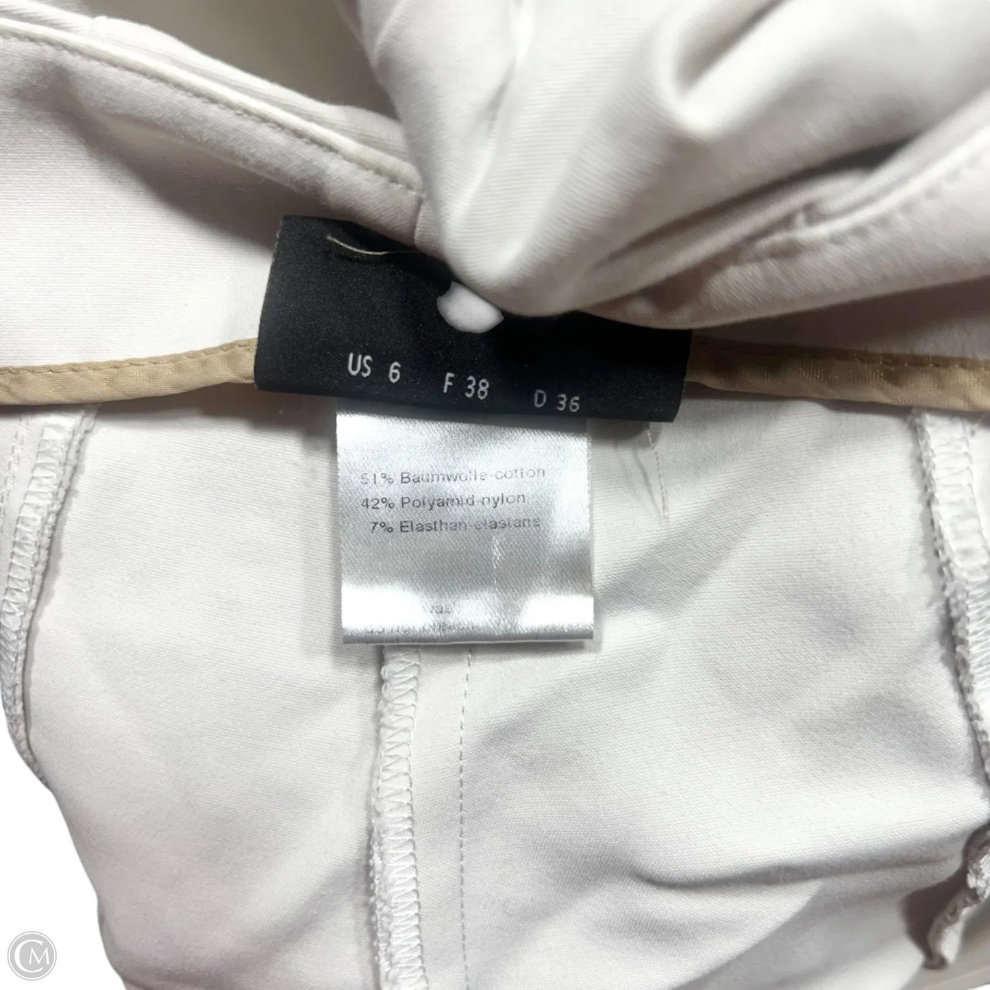 Pants Dress By Akris In Cream, Size: 6