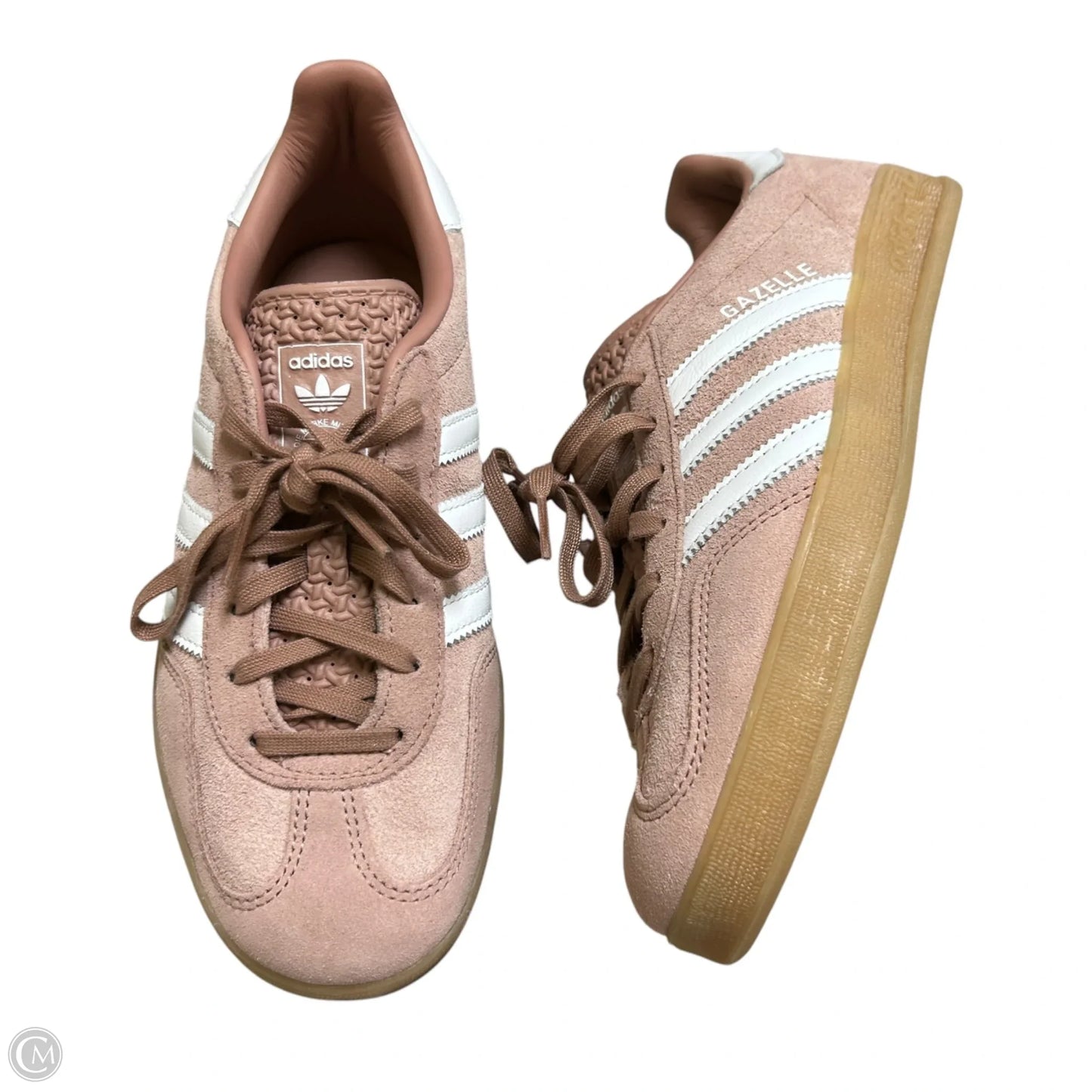 Shoes Sneakers By Adidas In Pink & White, Size: 7.5