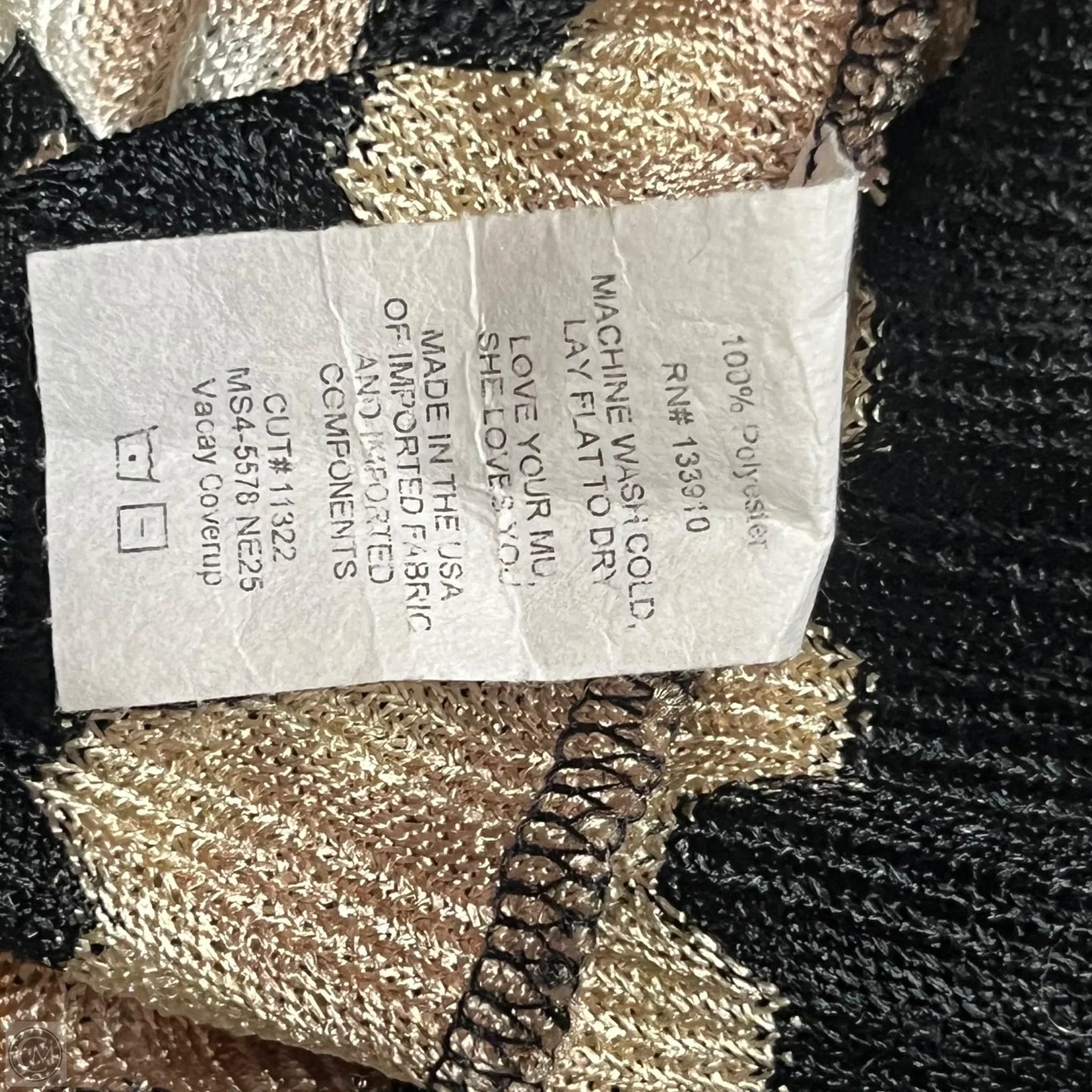 Dress Casual Maxi By Show Me Your Mumu In Black & Tan, Size: Xl