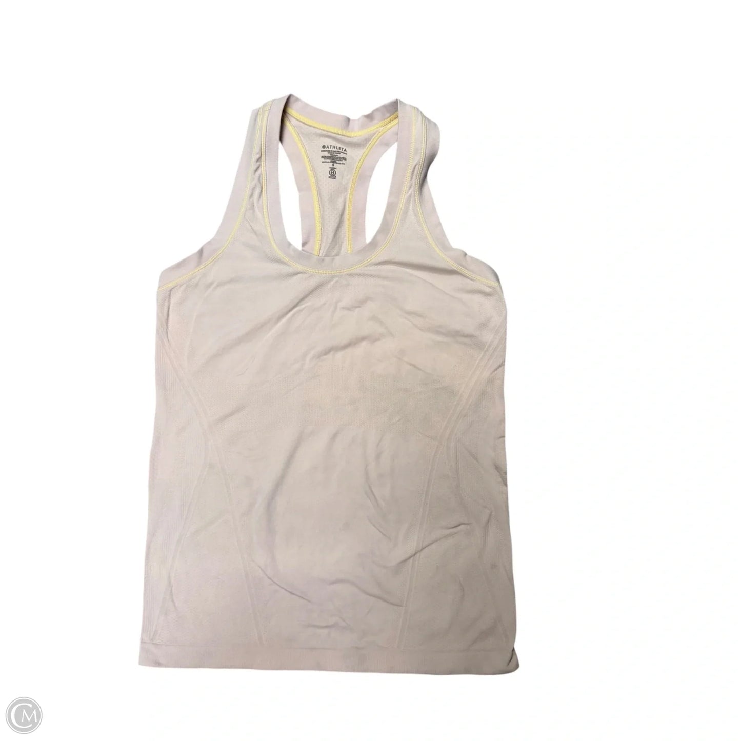 Athletic Tank Top By Athleta In Tan, Size: S