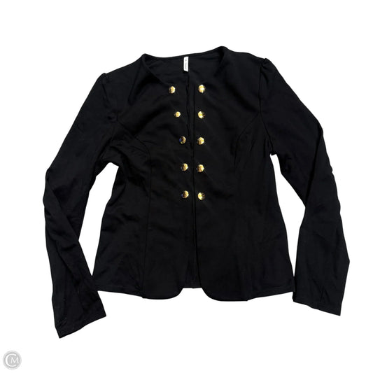 Blazer By Halara In Black & Gold, Size: M