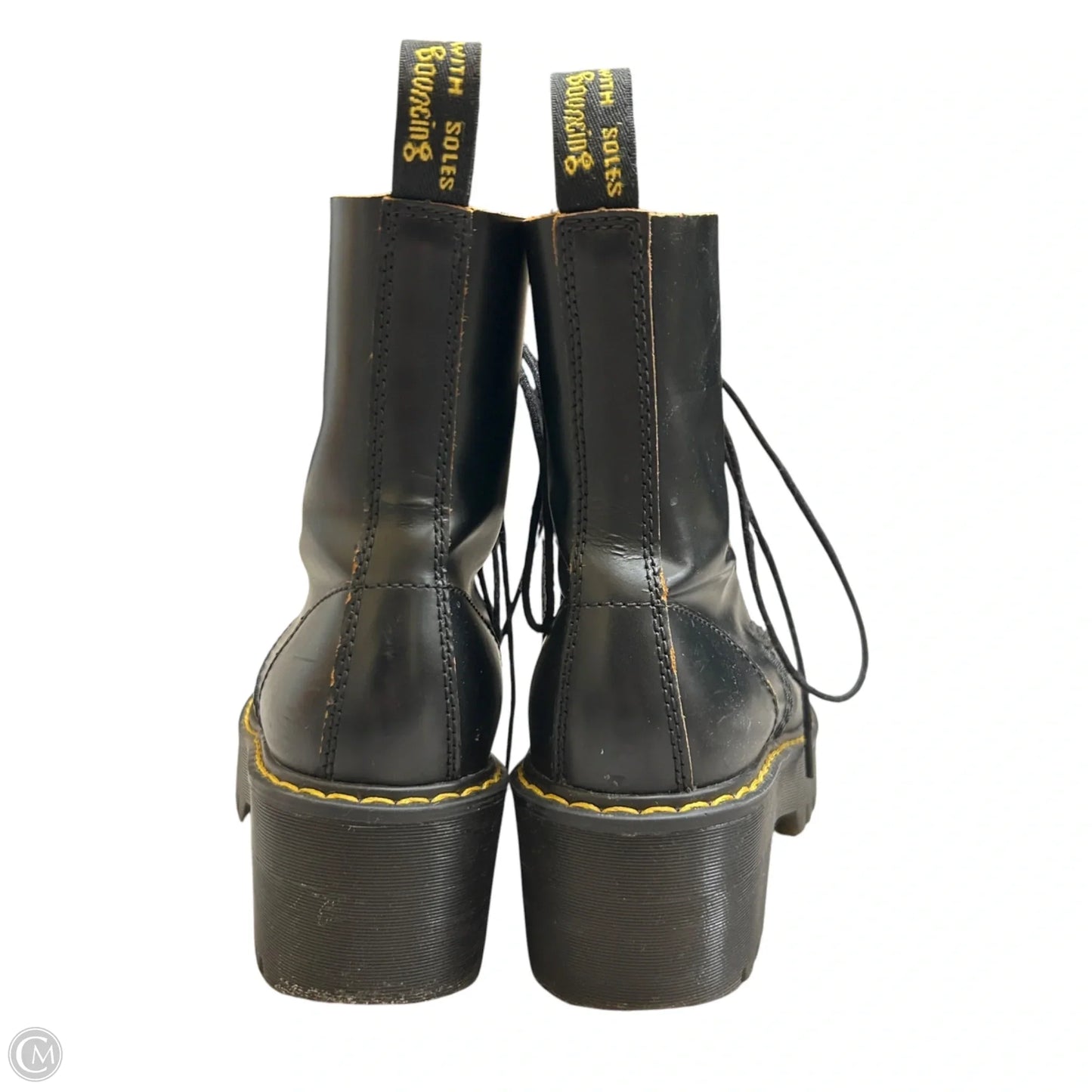 Boots Combat By Dr Martens In Black, Size: 6