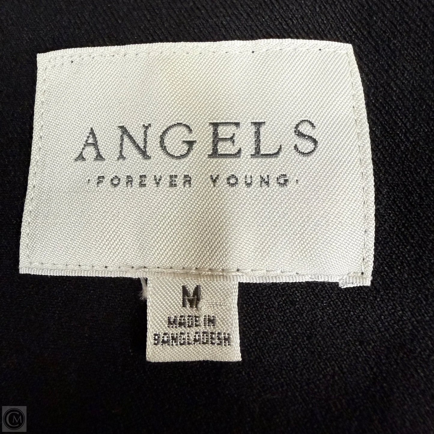 Jacket Denim By Angels In Black Denim, Size: M