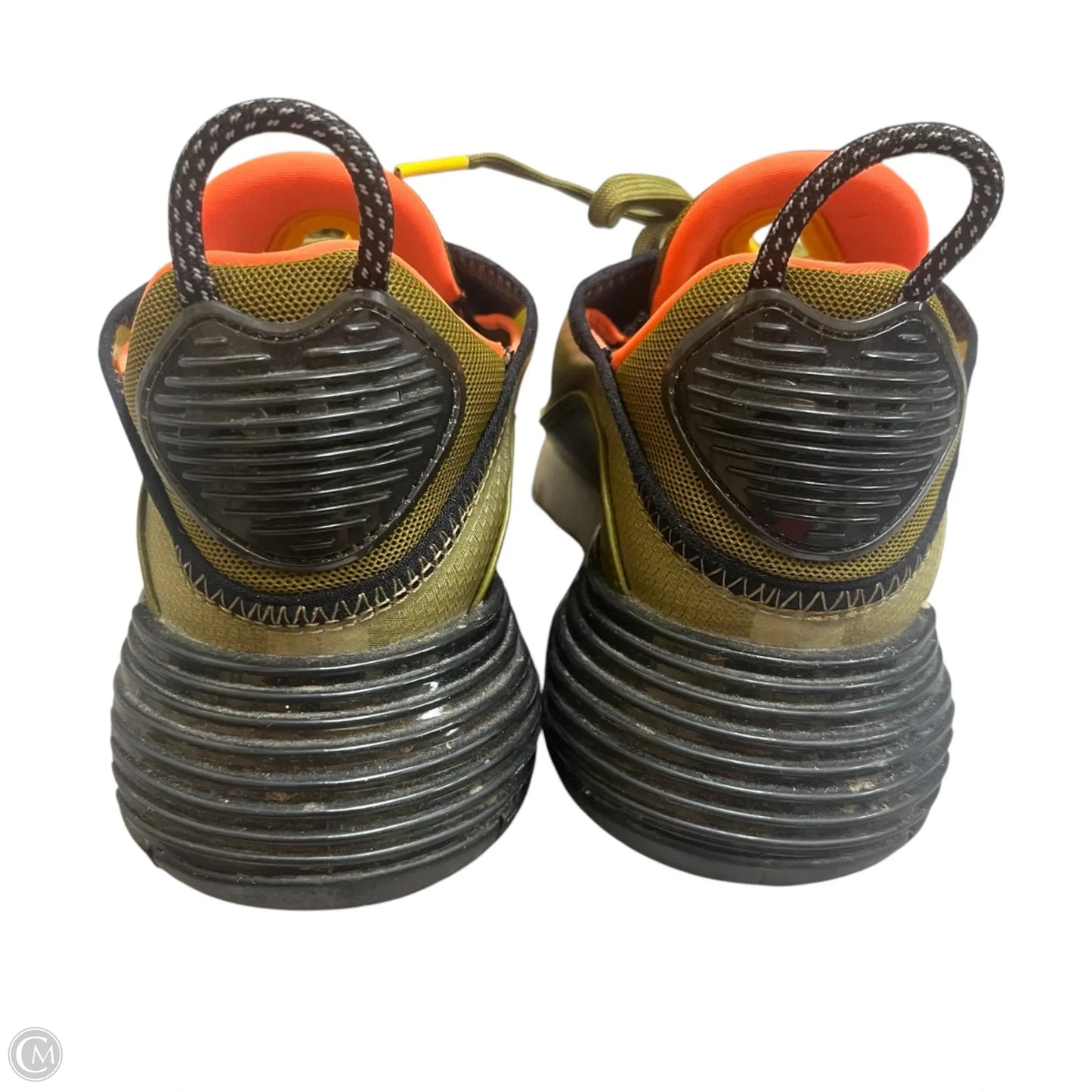 Shoes Athletic By Nike In Green & Orange, Size: 8