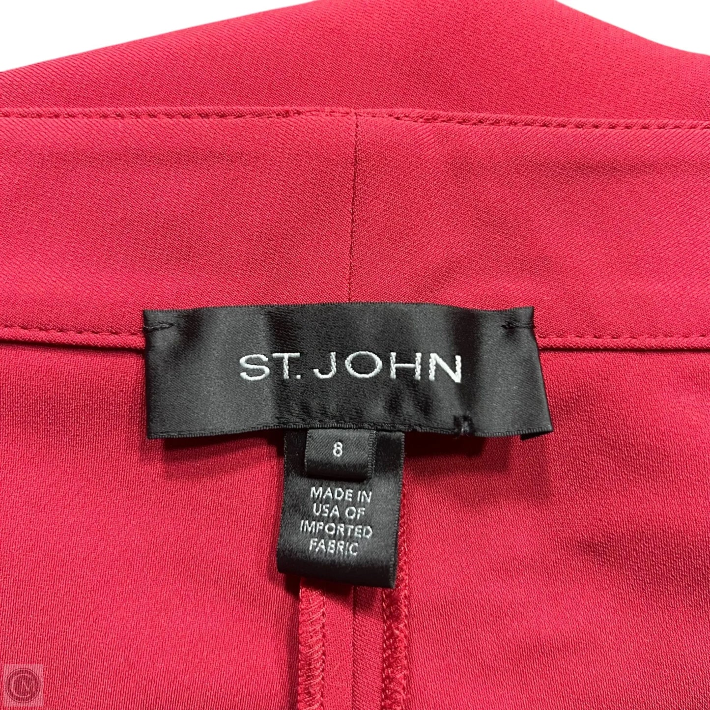 Pants Dress By St. John In Red, Size: 8