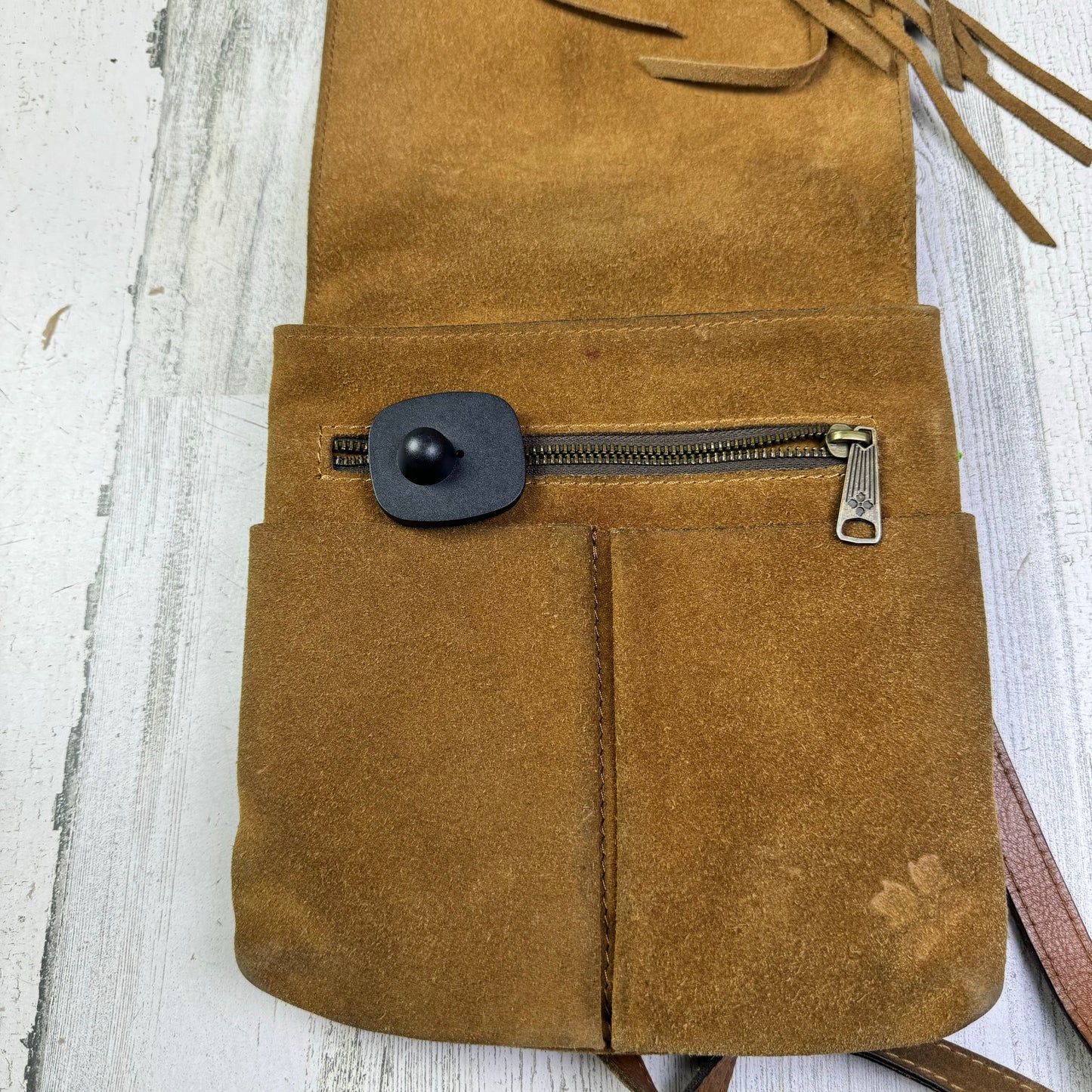 Crossbody Leather By Patricia Nash  Size: Medium