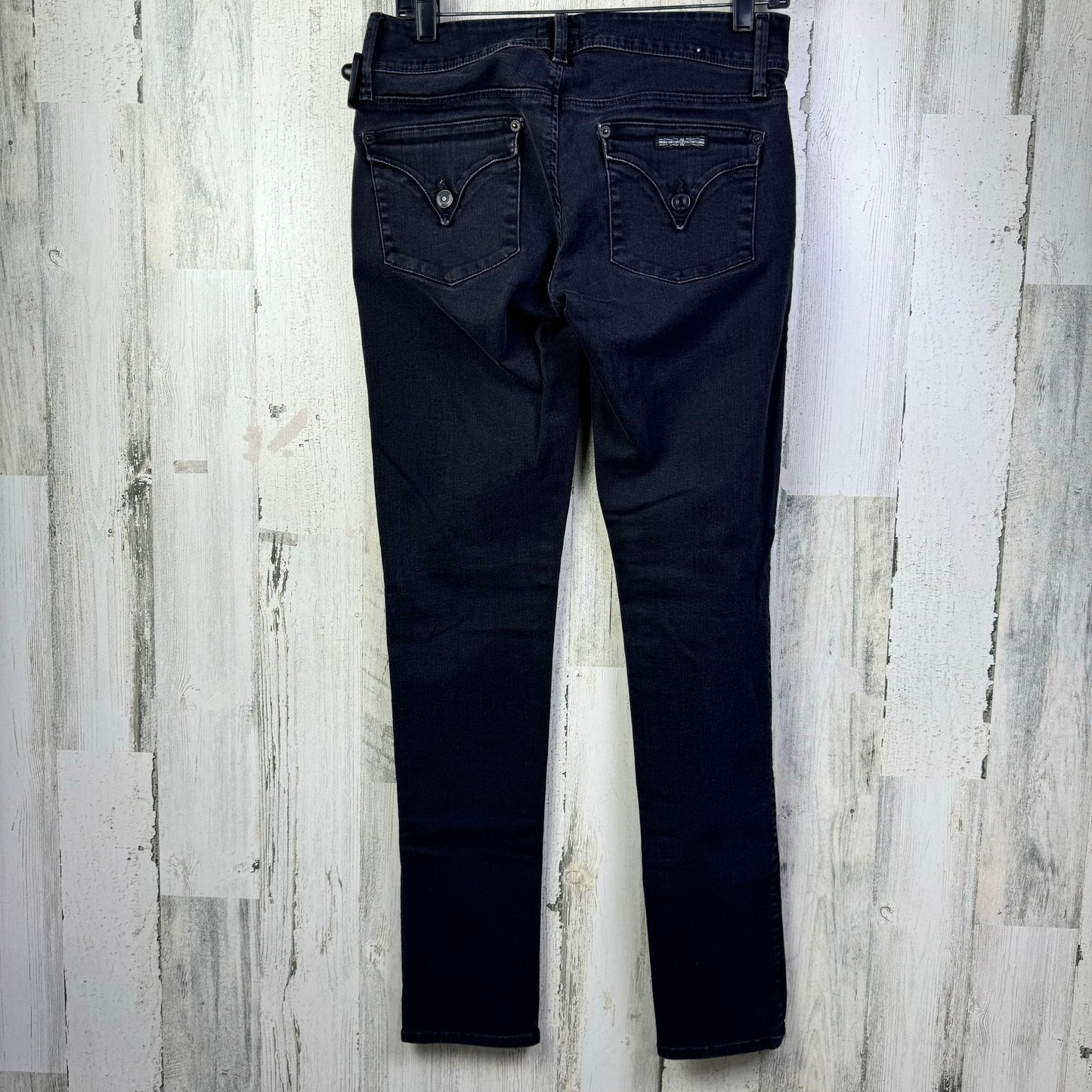 Black Denim Jeans Skinny Hudson, Size 6a