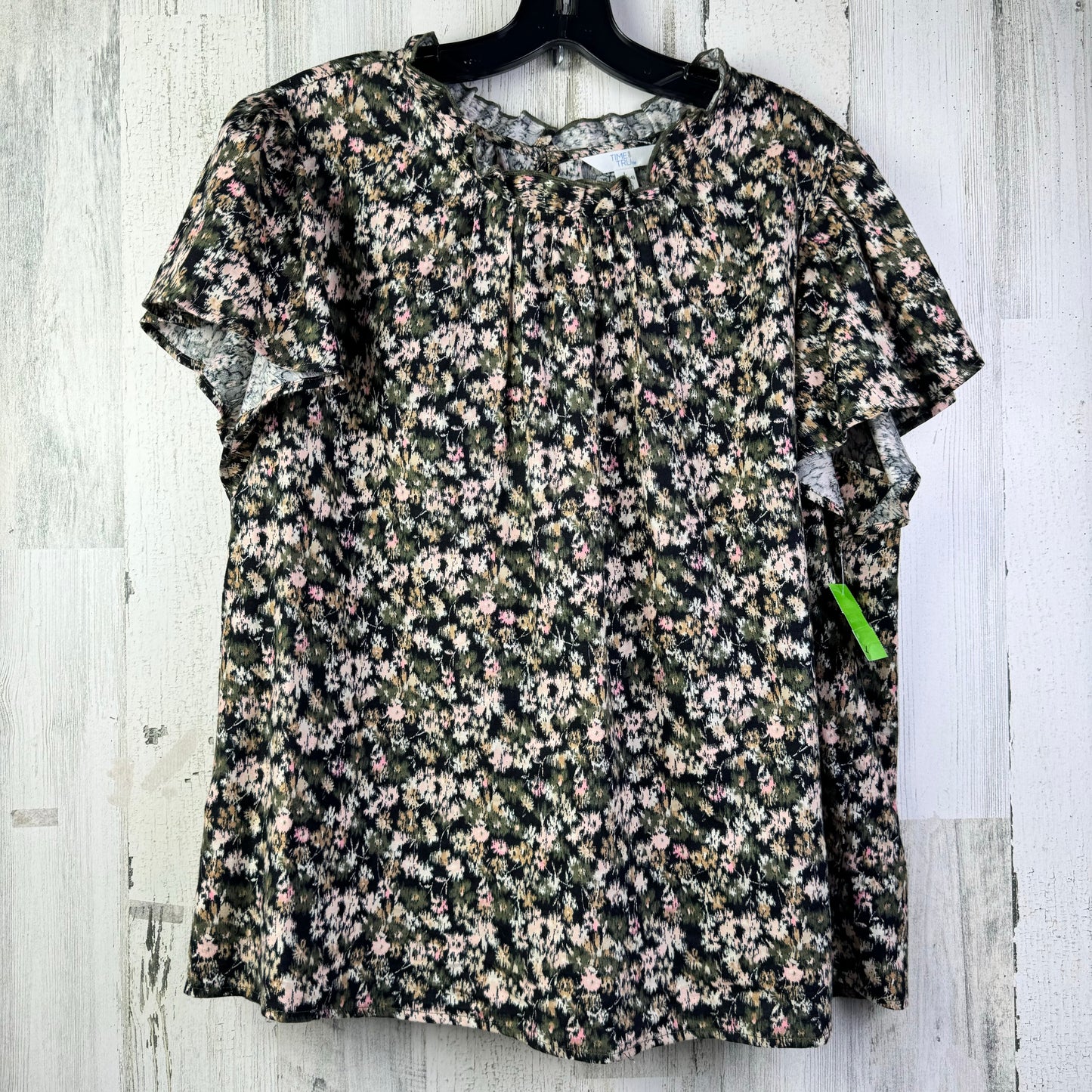 Top Short Sleeve By Time And Tru  Size: L