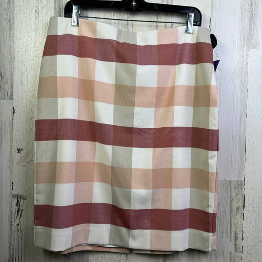 Pink Skirt Mini & Short Ann Taylor, Size 12