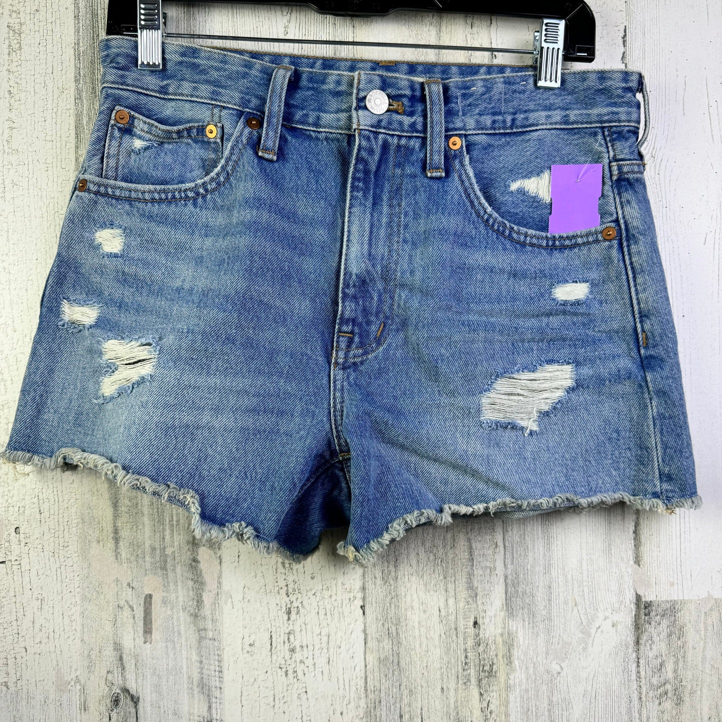 Blue Denim Shorts Madewell, Size 2