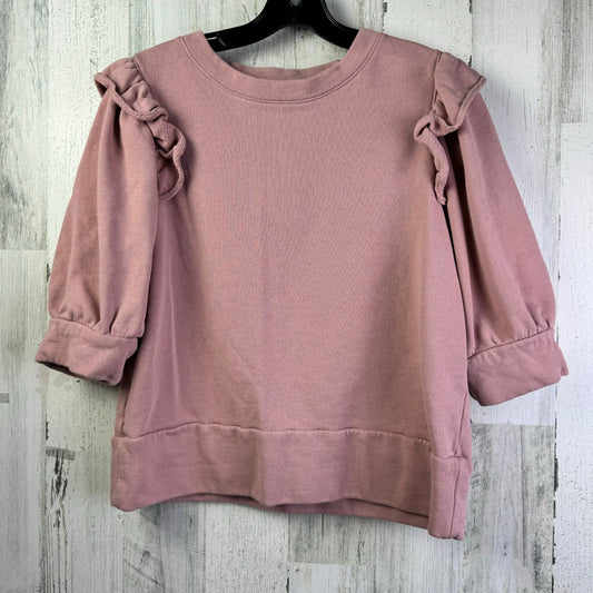 Pink Top Short Sleeve Ann Taylor, Size M