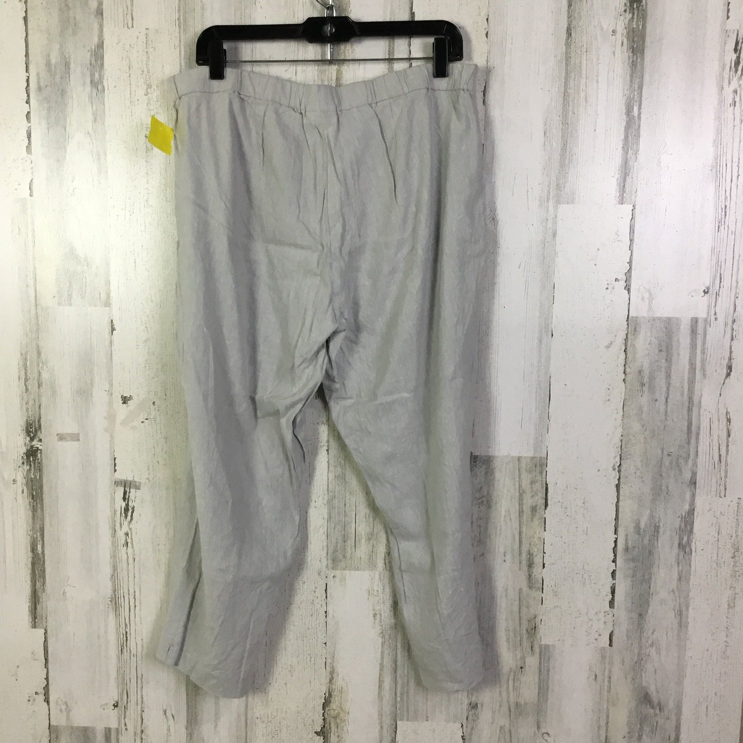 Pants Linen By J. Jill In Grey, Size: L