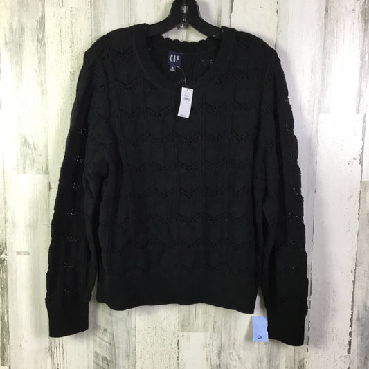 Sweater By Gap In Black, Size: Xl