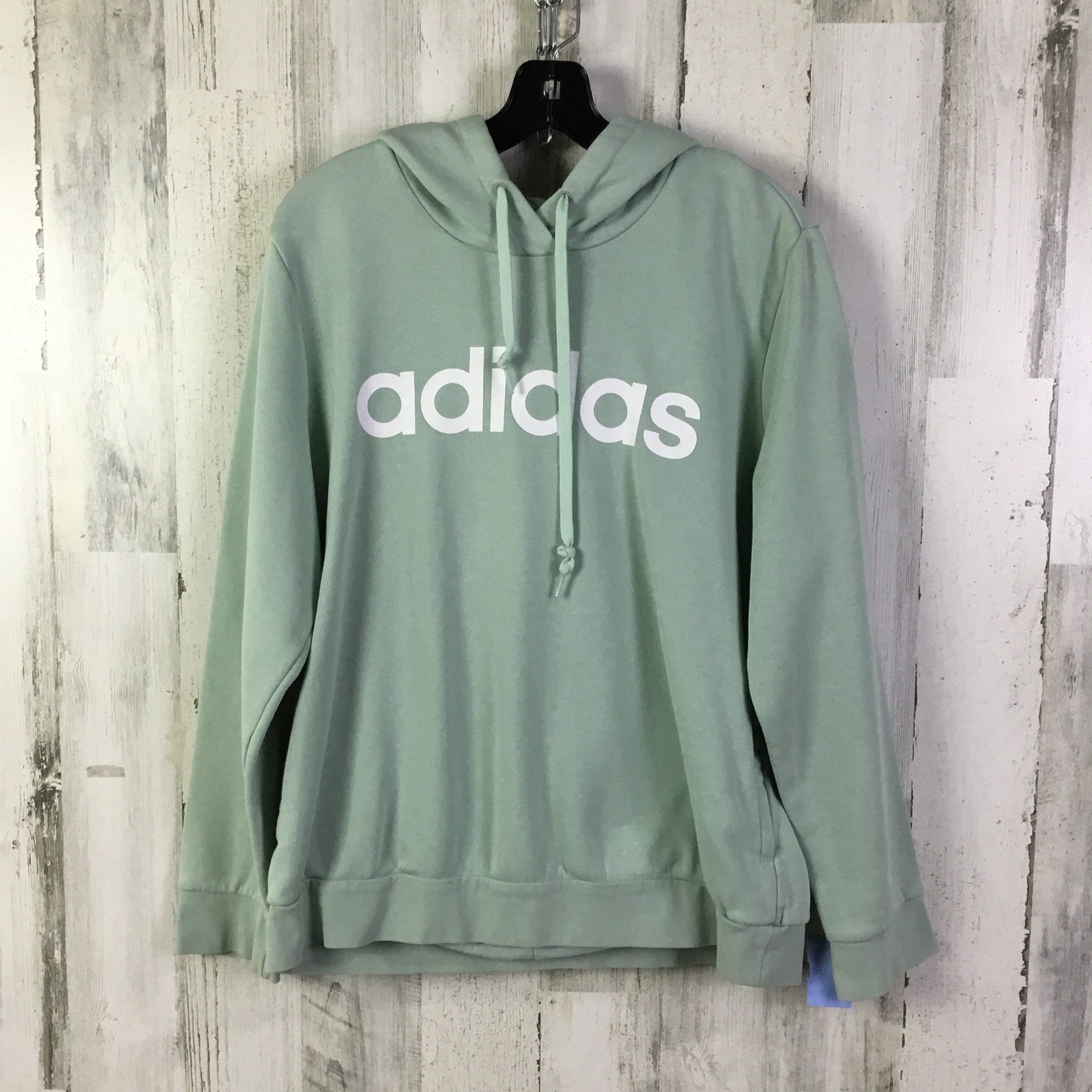 Sweatshirt Hoodie By Adidas In Blue, Size: Xl