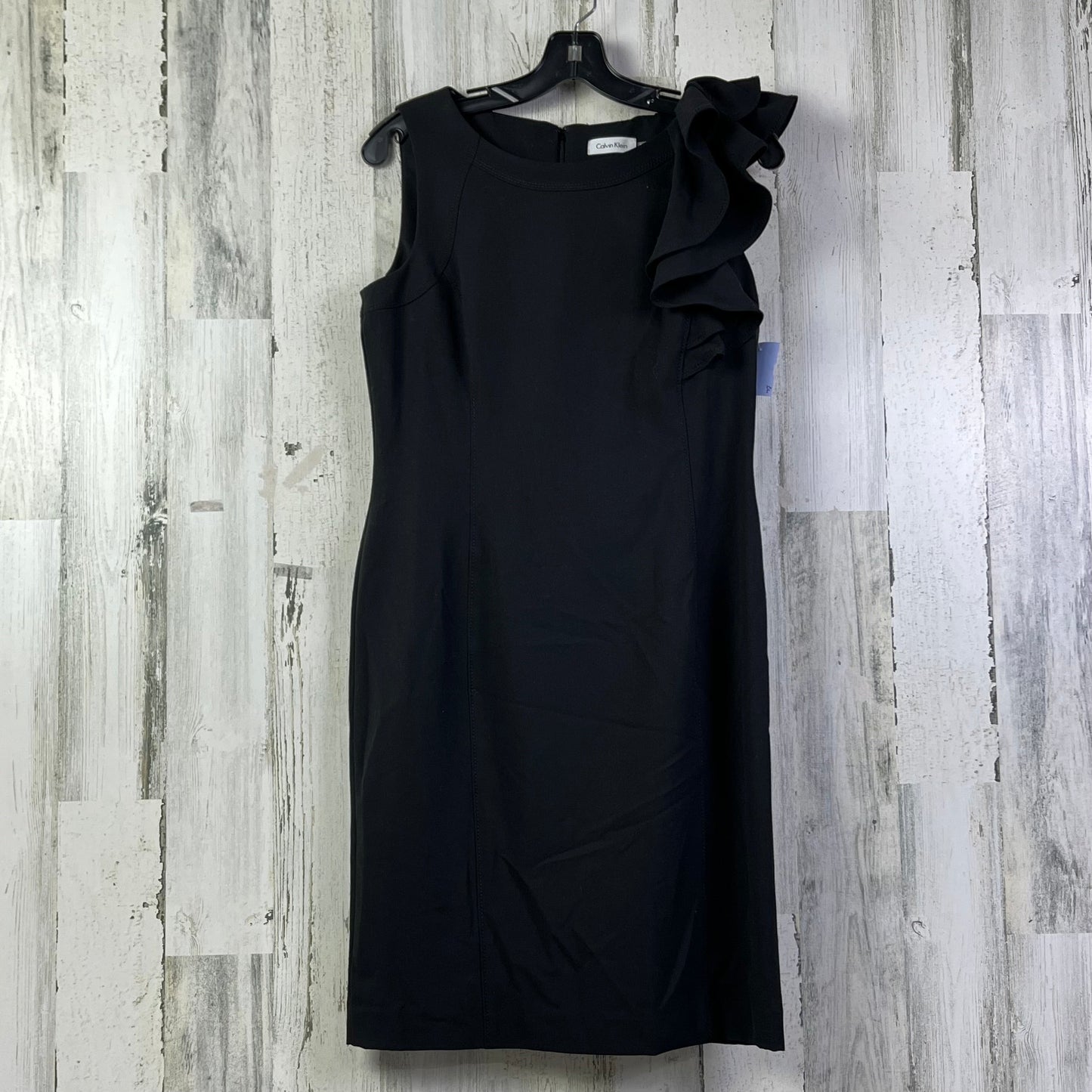 Dress Work By Calvin Klein In Black, Size: M