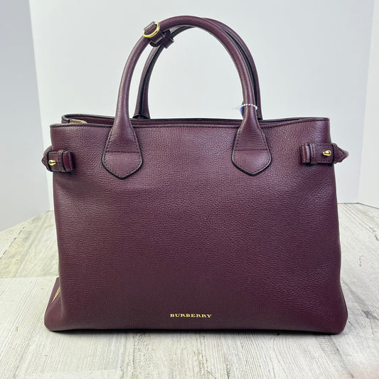 Handbag Luxury Designer By Burberry, Size: Large