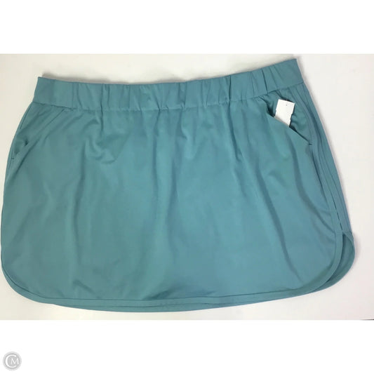 Athletic Skort By Columbia In Blue, Size: 3x