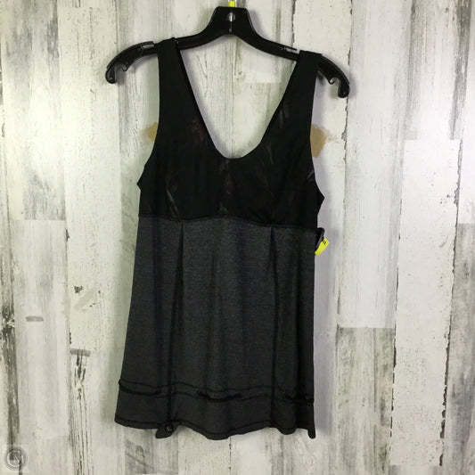 Athletic Tank Top By Lululemon In Grey, Size: L