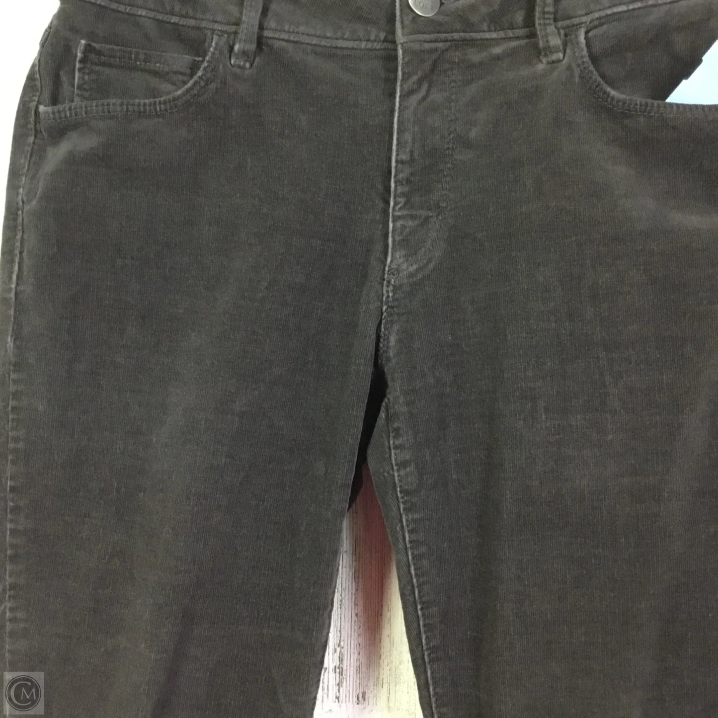 Pants Corduroy By Loft In Grey, Size: 6