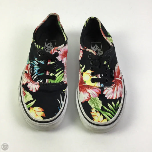 Shoes Sneakers By Vans In Black, Size: 8