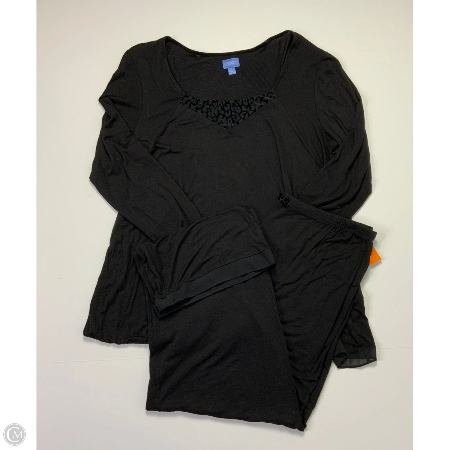 Pajamas 2pc By Simply Vera In Black, Size: L