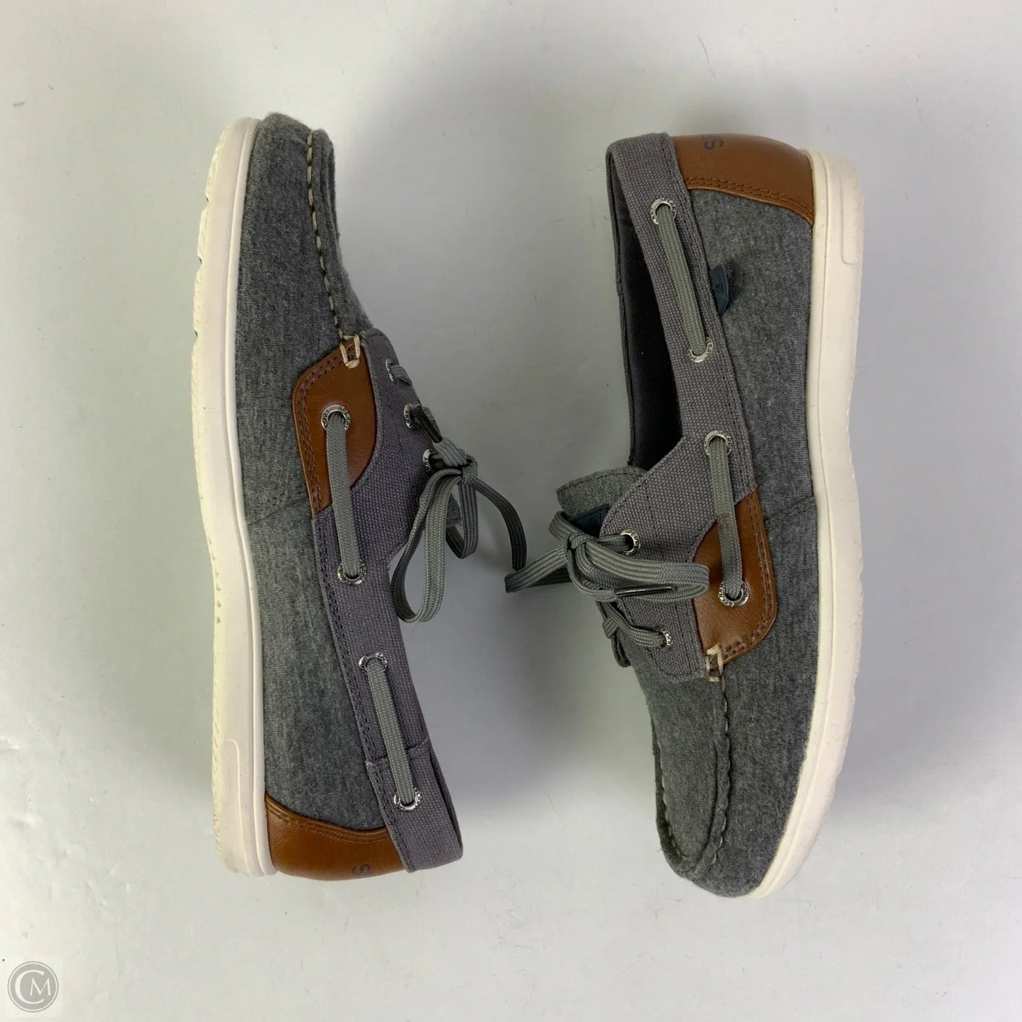 Shoes Flats By Sperry In Grey, Size: 7
